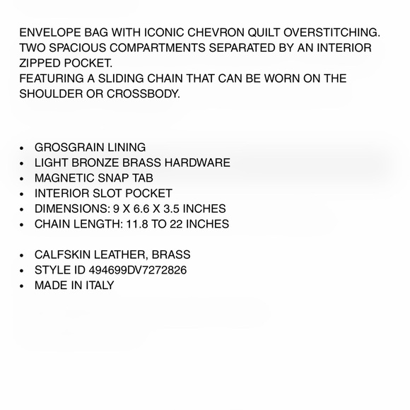 Never carried YSL Saint Laurent Lou Lou Small-authentic - Picture 7 of 8